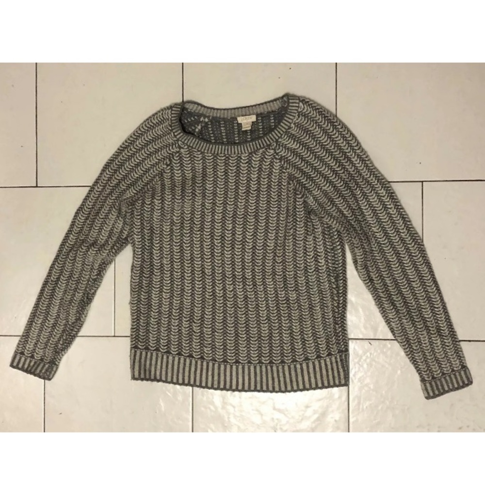 J.crew j. Crew knit sweater wool prep S pullover
